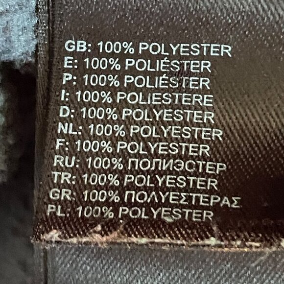 The North Face Mens Fleece Pullover M Gray With Red Accents - Picture 7 of 9